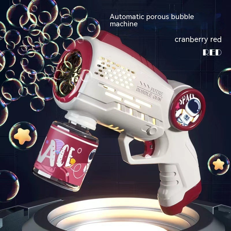 Electric Fully Automatic Space Bubble Gun