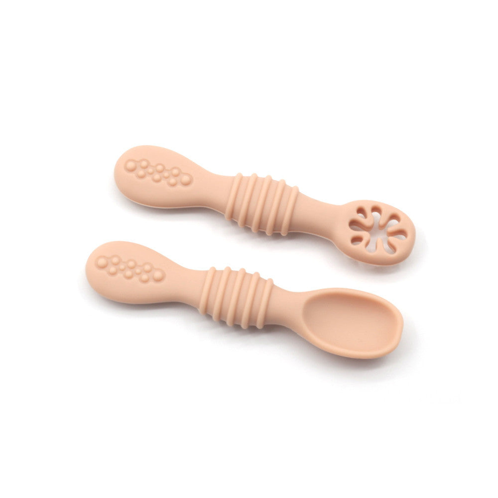 Toddler Feeding Silicone Sticky Spoon