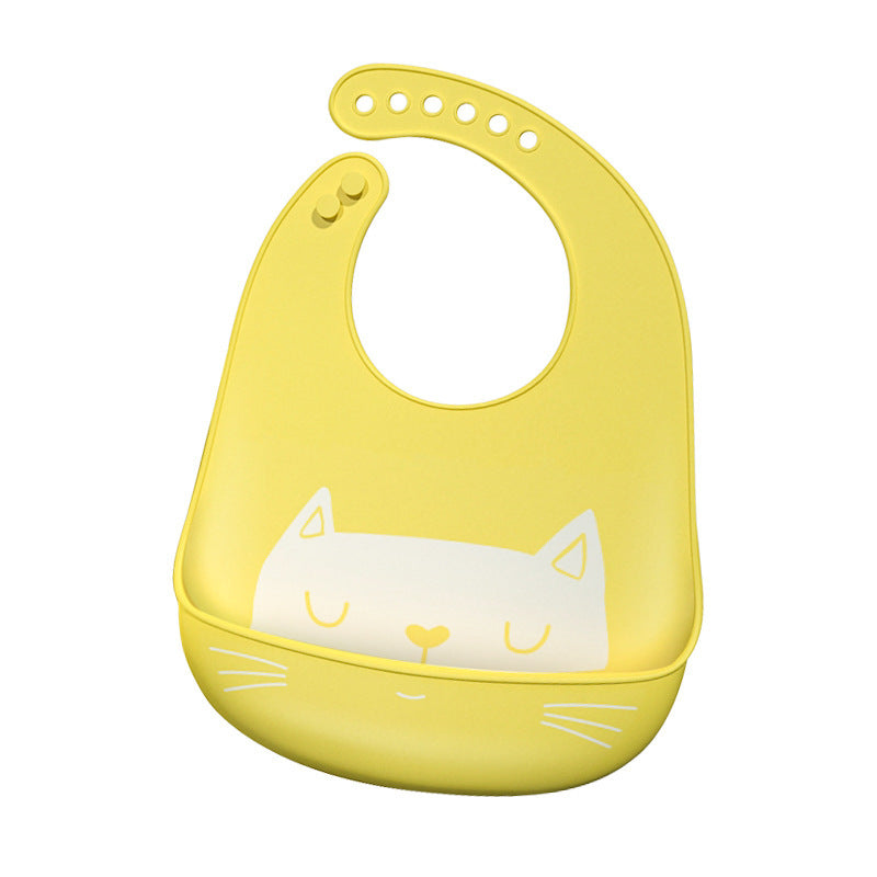 Silicone baby bib