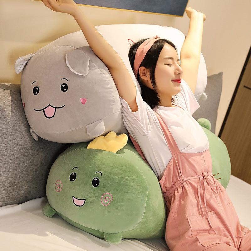 Cartoon animal pillow