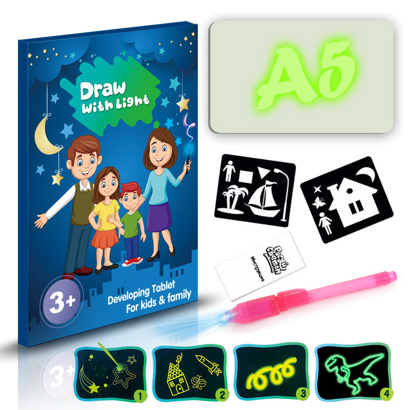 Drawing Pad 3D Magic with 8 Light Effects