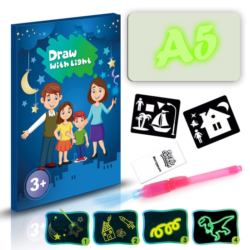 Drawing Pad 3D Magic with 8 Light Effects