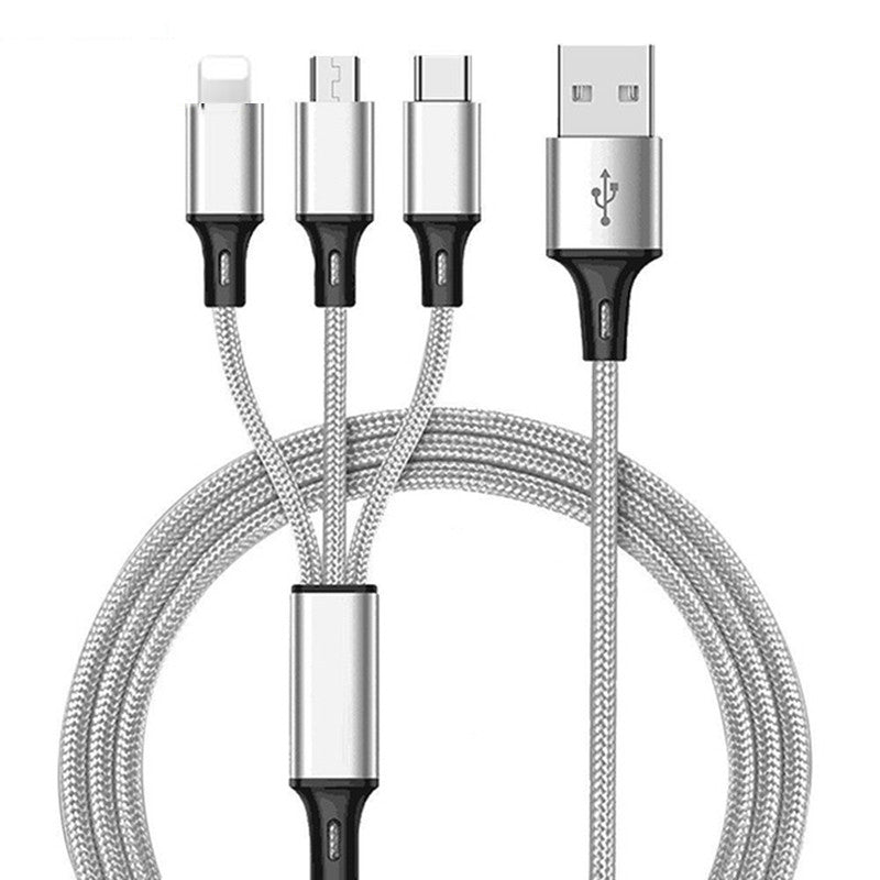 USB Cable For 'IPhone XS Max XR X 8 7 ,3 In 1