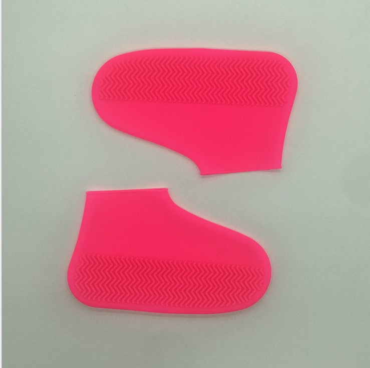 Silicone rain boots