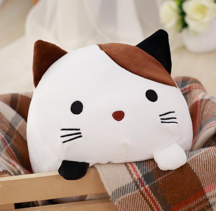 Soft Stuffed Down Cotton cat Pillow