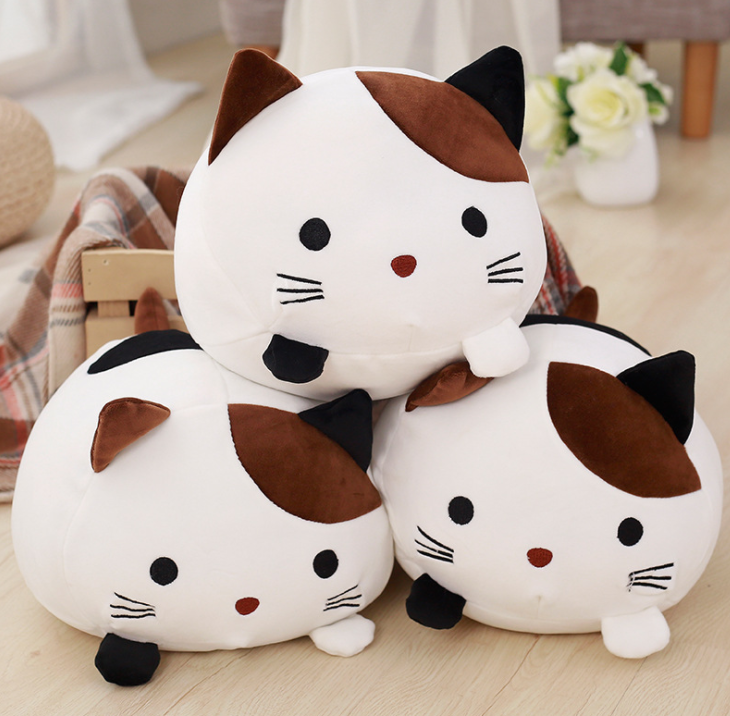 Soft Stuffed Down Cotton cat Pillow