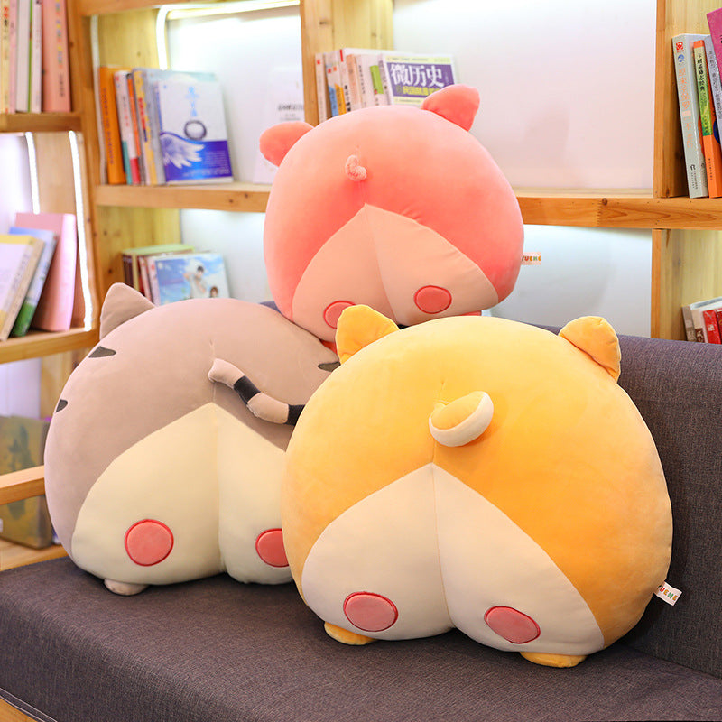 Cute corgis Dog Butt Plush Pillow