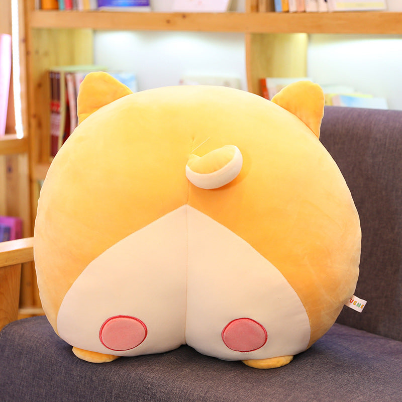 Cute corgis Dog Butt Plush Pillow