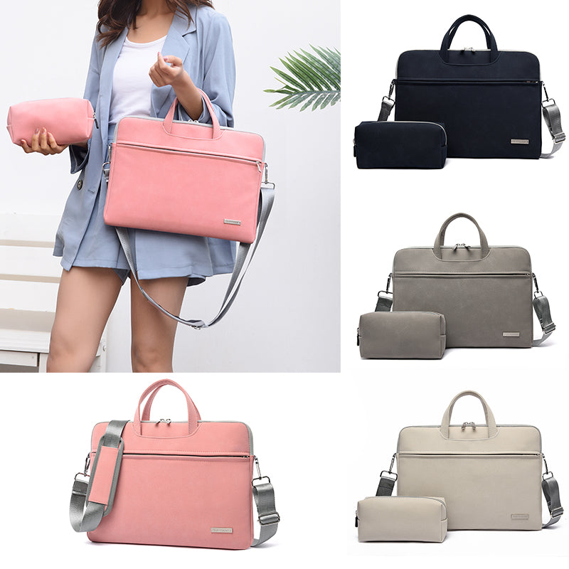 PU Leather Women Laptop Bags