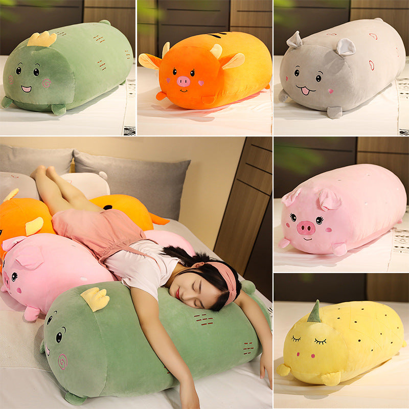 Cartoon animal pillow