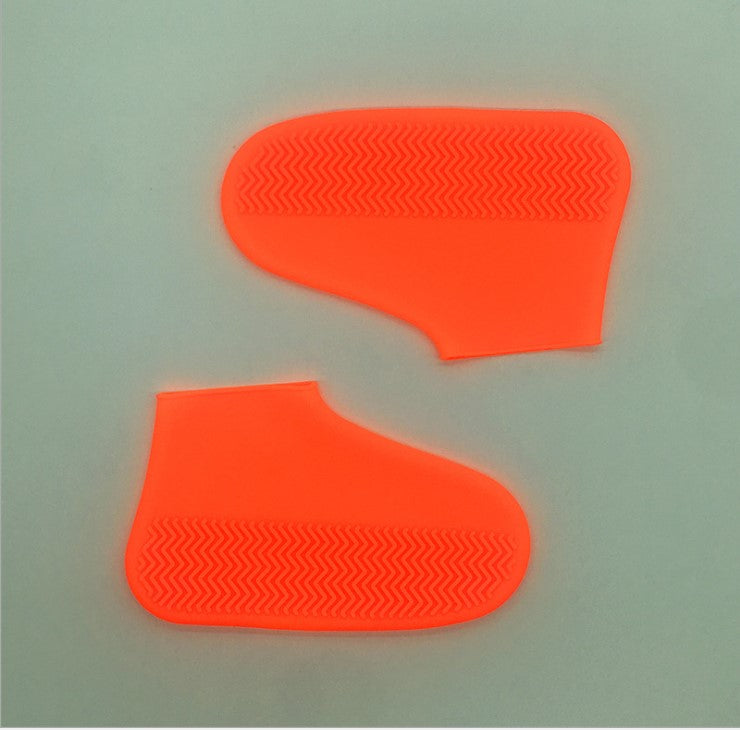 Silicone rain boots