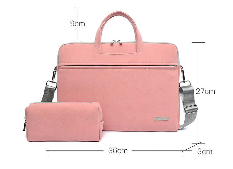 PU Leather Women Laptop Bags