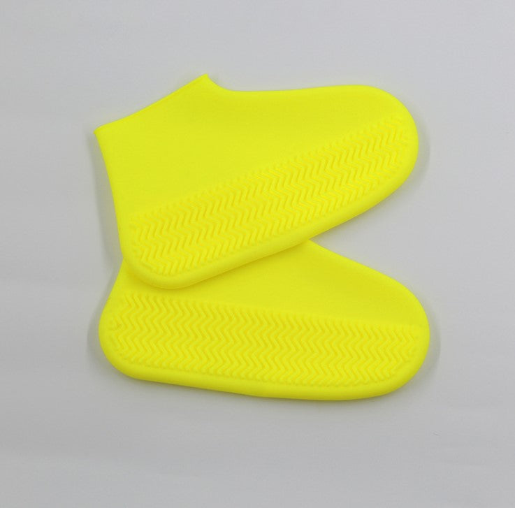 Silicone rain boots