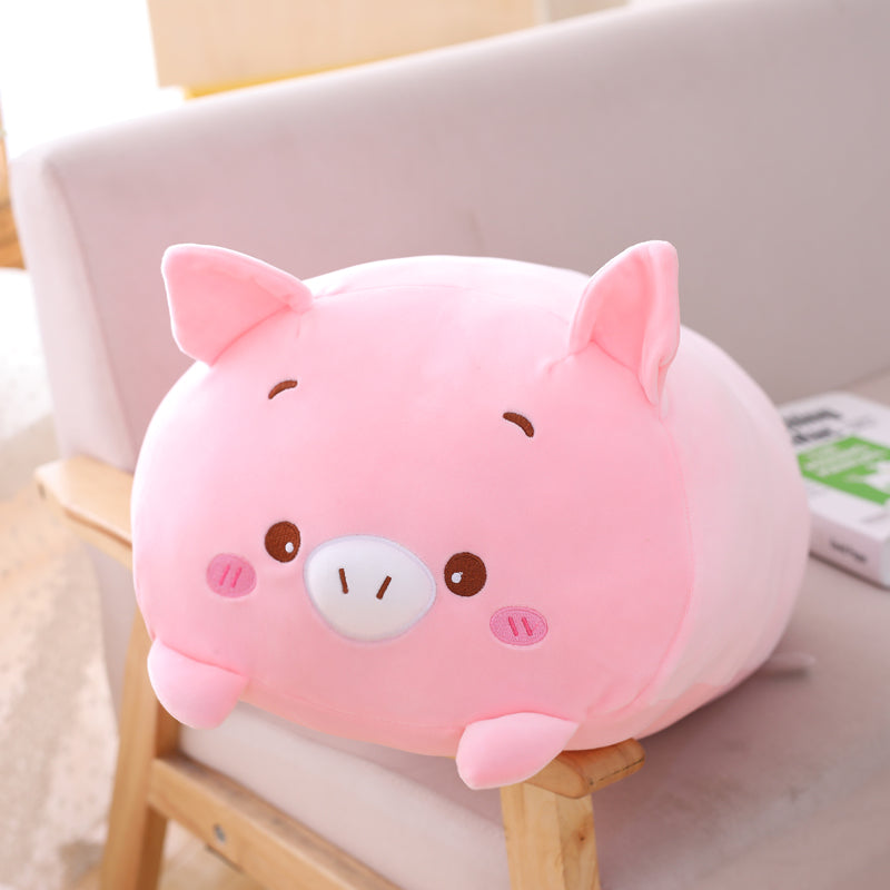 Cartoon animal pillow soft home