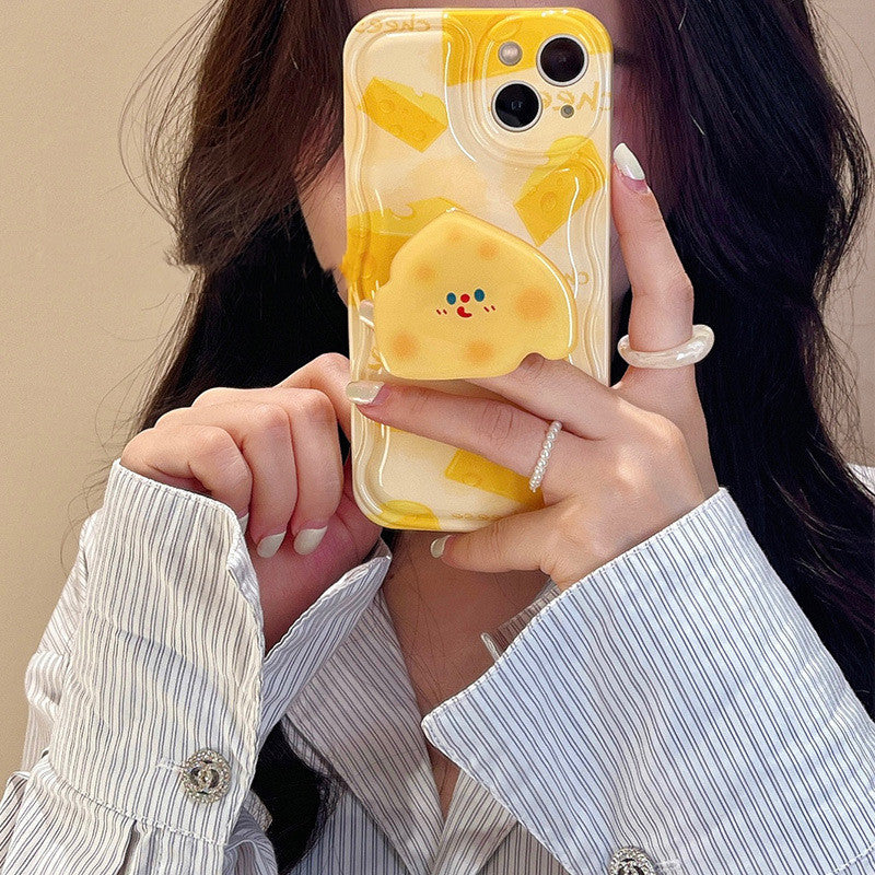 Yellow Cheese Holder Mobile Phone Case Tide