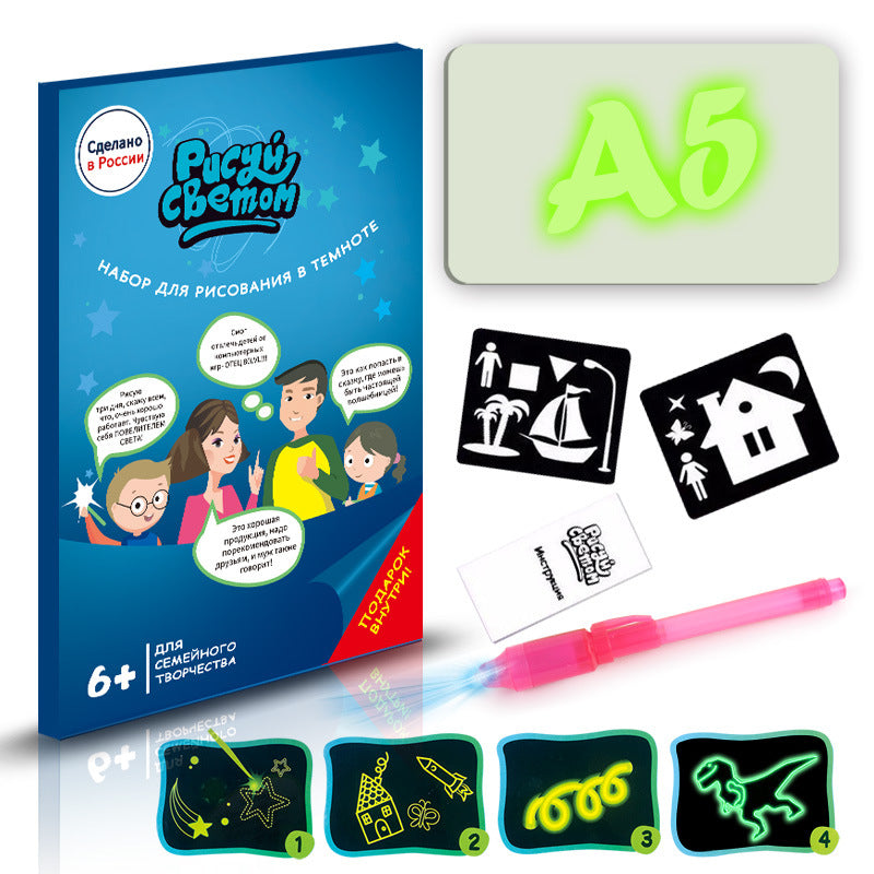 Drawing Pad 3D Magic with 8 Light Effects