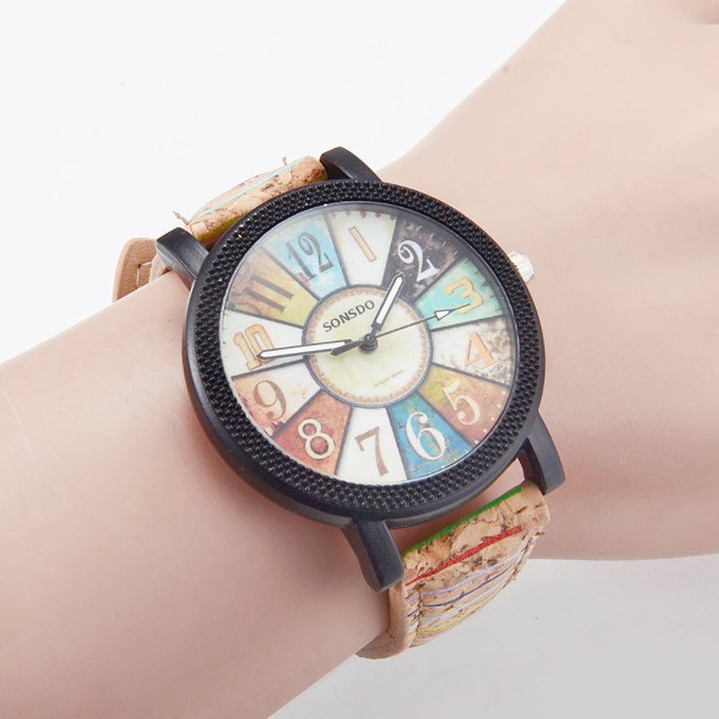 Casual Leather Women Watch