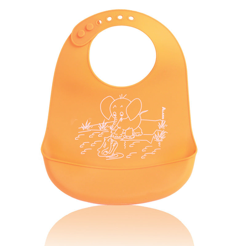 Silicone baby bib