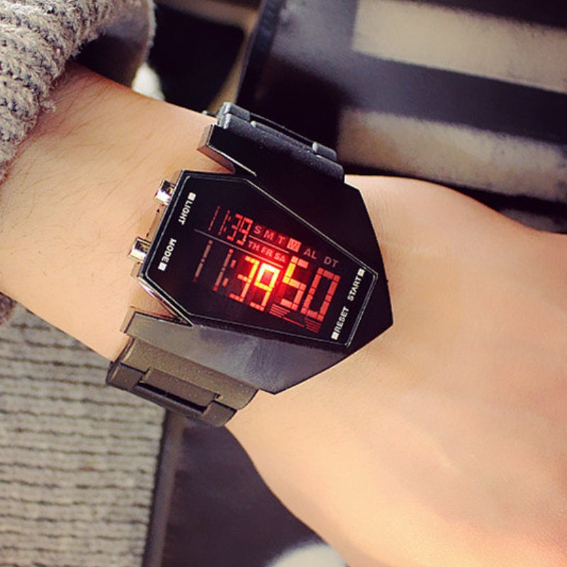 Luminous Led Harajuku Style Multi-function Sports Electronic Watch