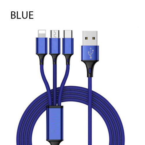 USB Cable For 'IPhone XS Max XR X 8 7 ,3 In 1