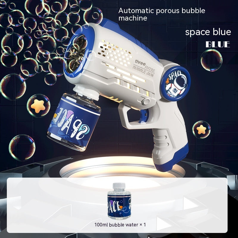 Electric Fully Automatic Space Bubble Gun