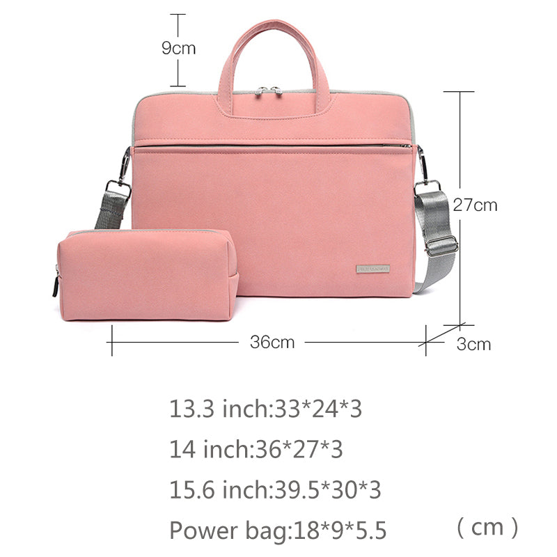 PU Leather Women Laptop Bags