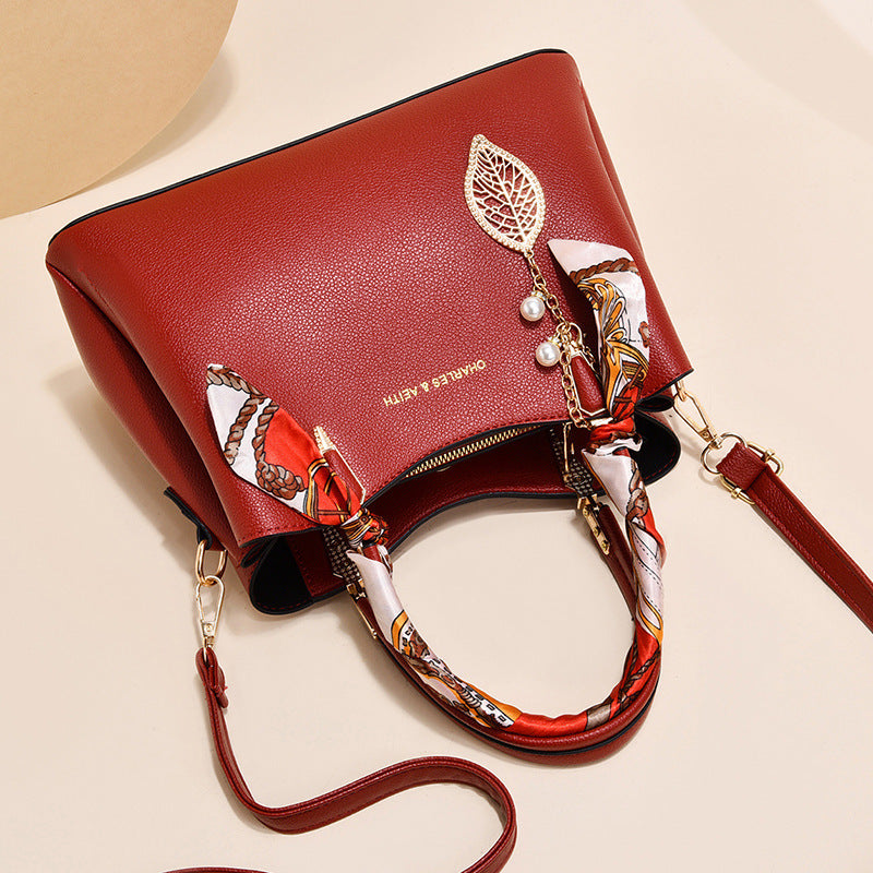 Women's Fashion Simple Handbag Single Shoulder Crossbody Bag