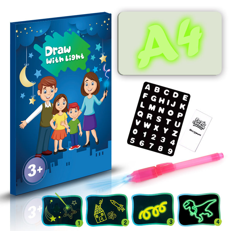 Drawing Pad 3D Magic with 8 Light Effects