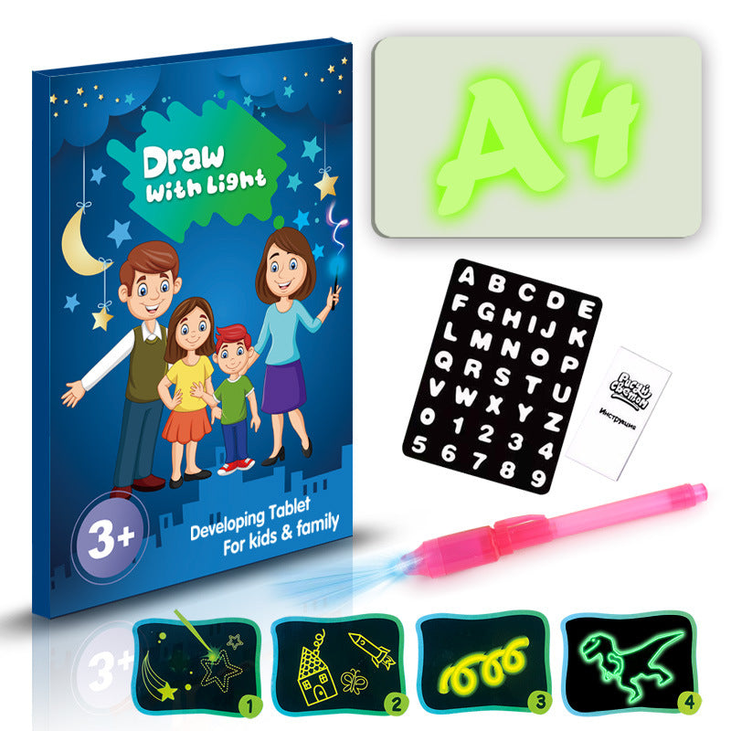 Drawing Pad 3D Magic with 8 Light Effects