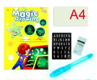 Drawing Pad 3D Magic with 8 Light Effects