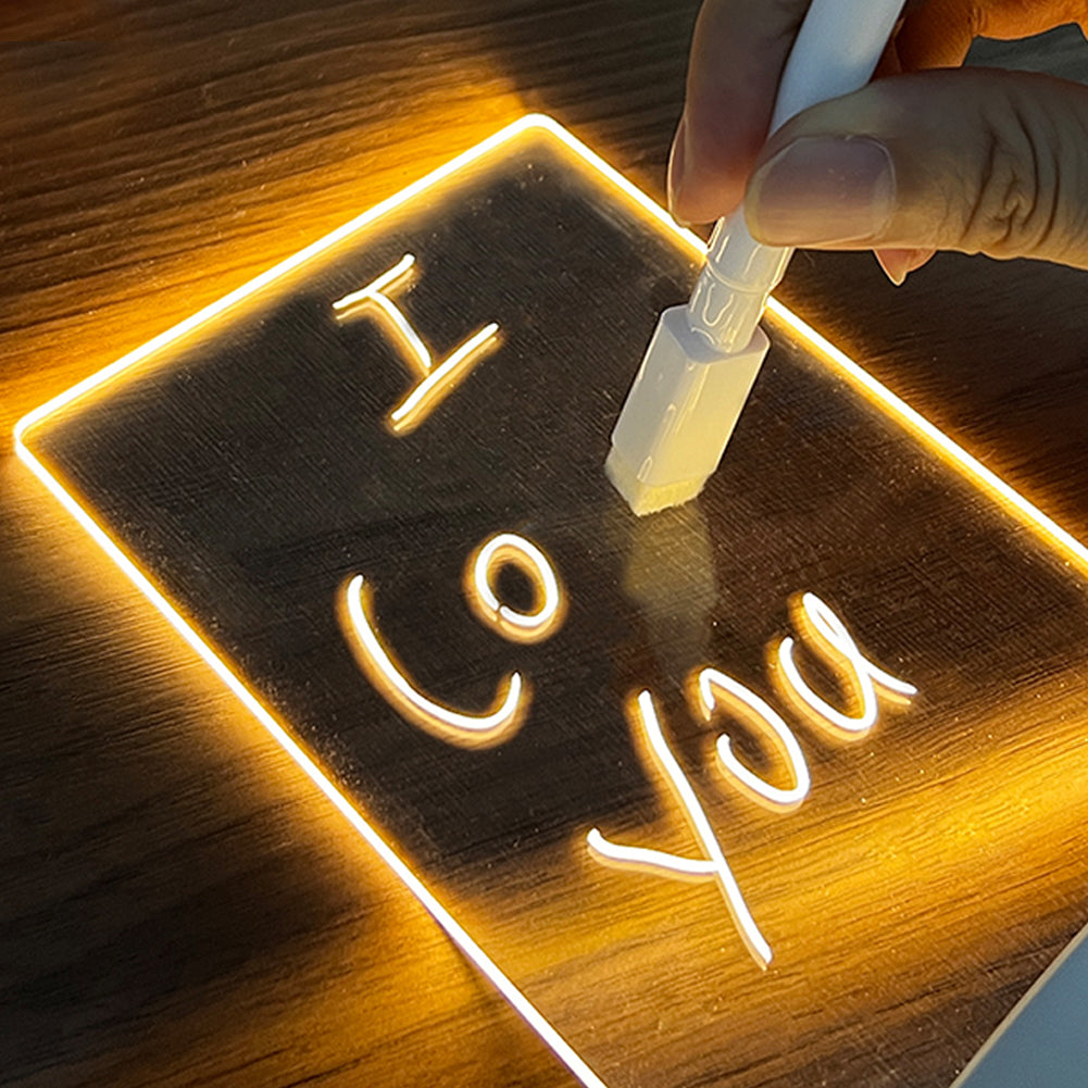 Creative Led Night Light With Pen