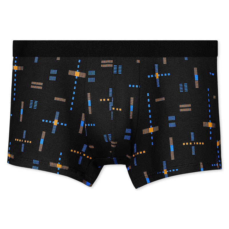 Men's Cotton Antibacterial Boxers Shorts