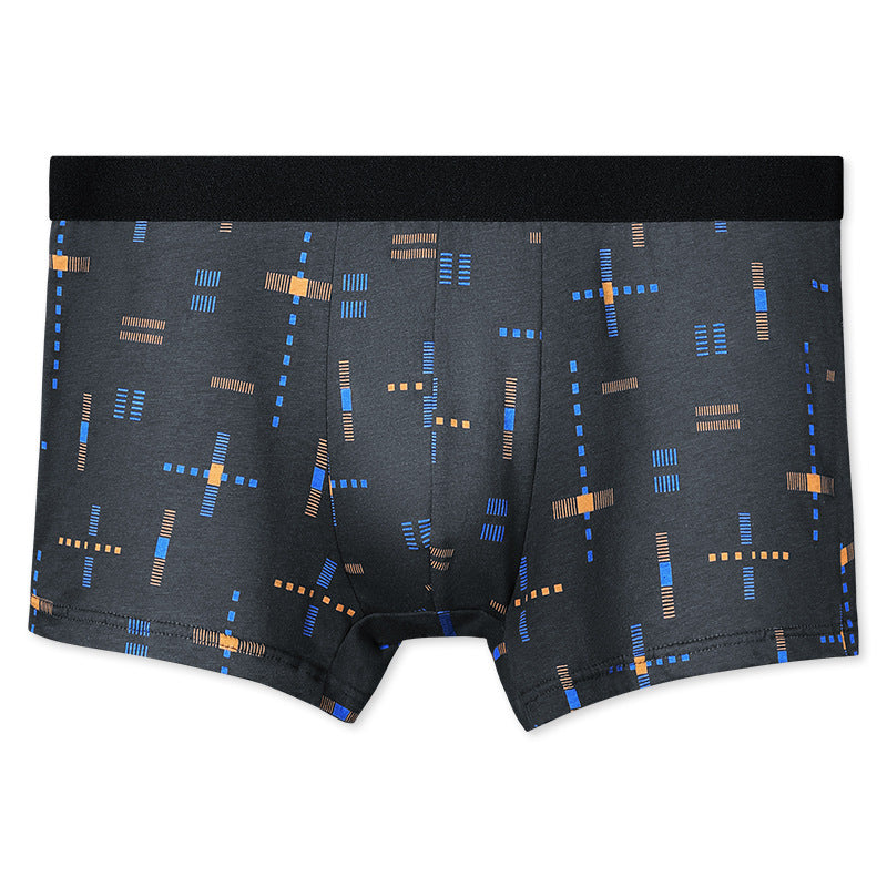 Men's Cotton Antibacterial Boxers Shorts