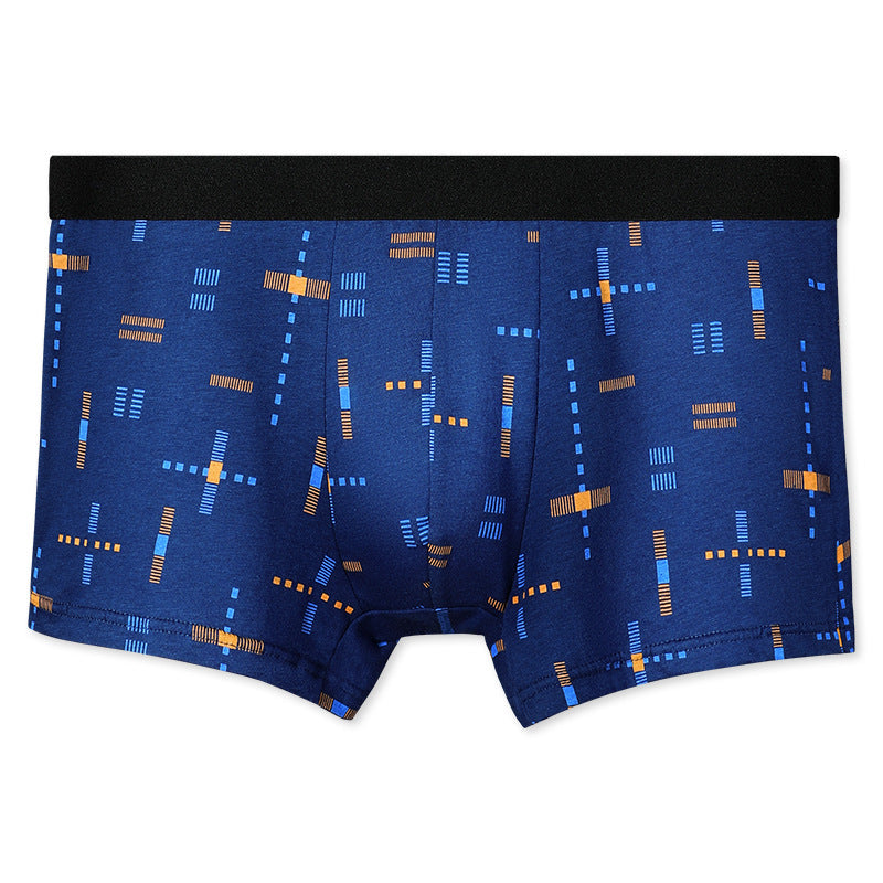 Men's Cotton Antibacterial Boxers Shorts