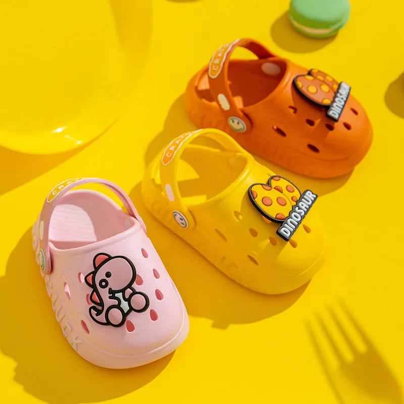 Summer Baby Shoes Sandals for Girls Boy Garden Beach Shoes Mules Baby Girl Cartoon Sandal Infantil for Children's Garden Shoes