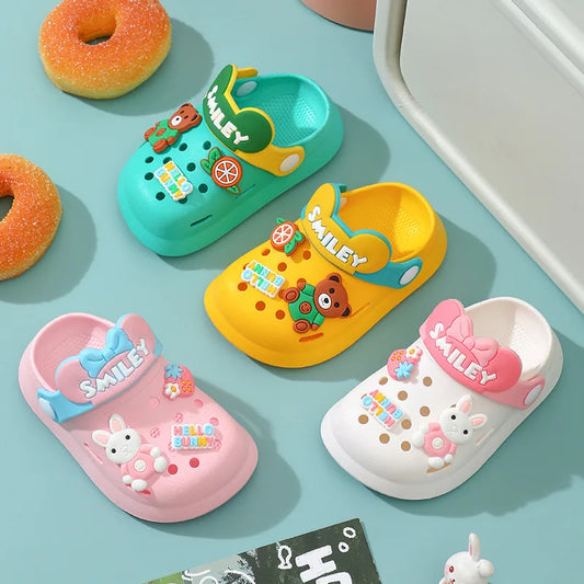 Slippers Baby Shoe Sandals for Girl Boy Mules Baby Girl Shoe Cartoon Sandal Infantil for Boy Kid Garden Shoe Infant Girl Sandal