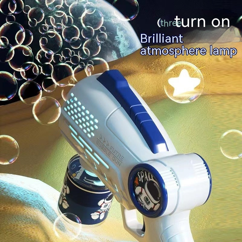 Electric Fully Automatic Space Bubble Gun