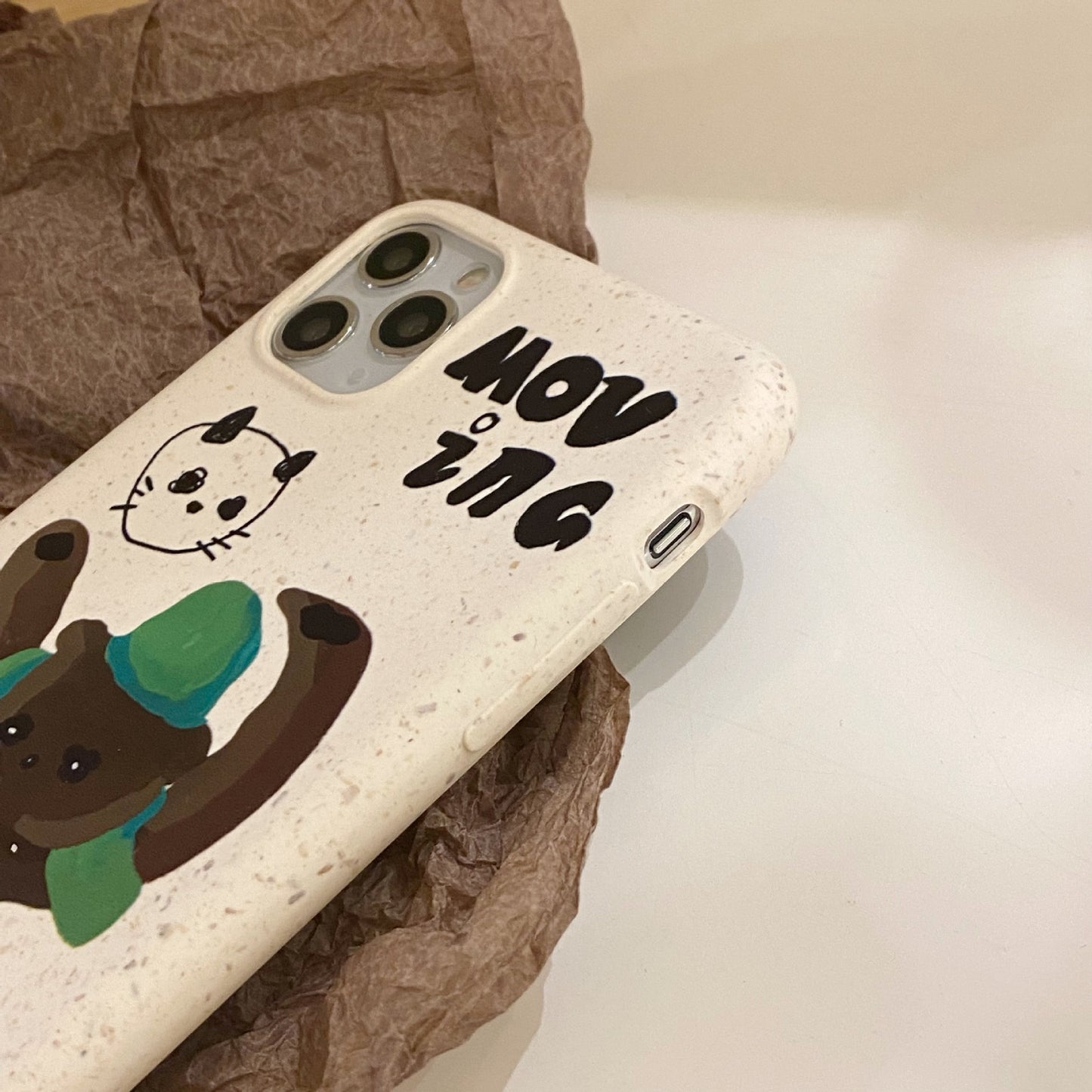 Original Biodegradable Phone Case Wheat Straw Protective Cover