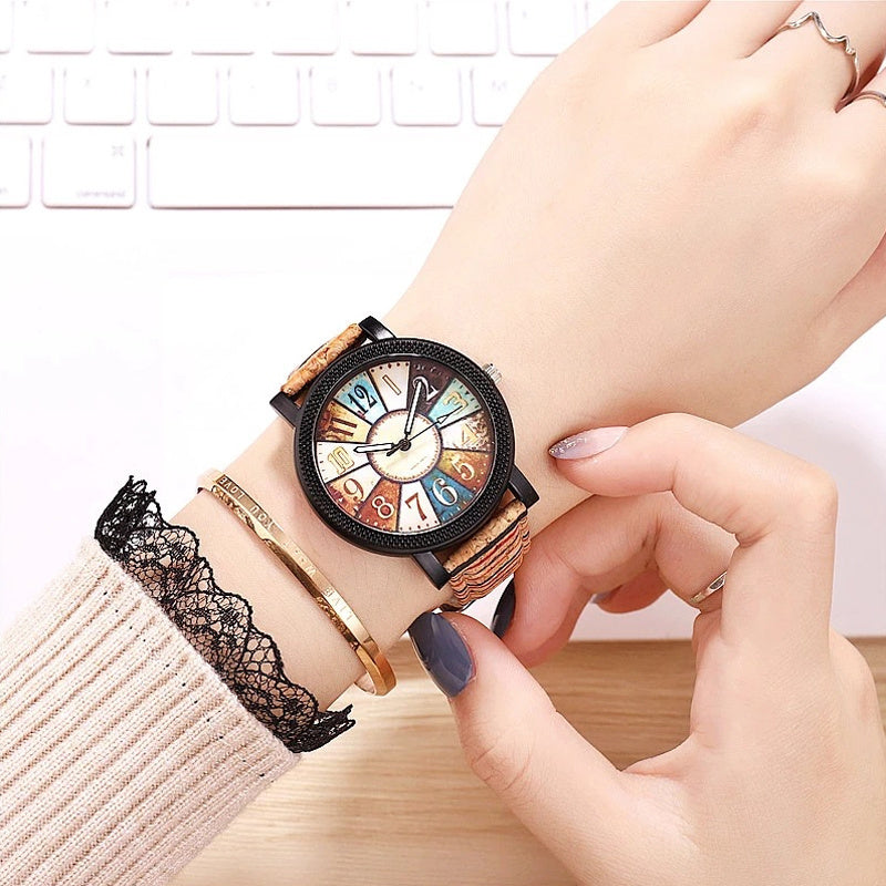 Casual Leather Women Watch