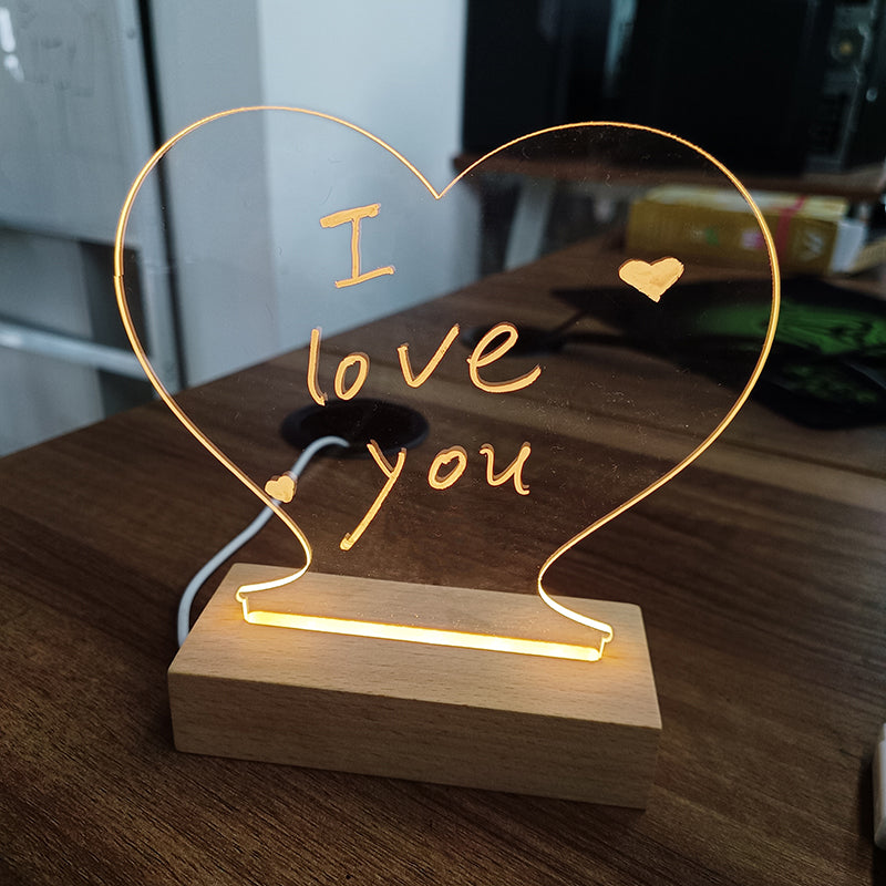 Creative Led Night Light With Pen