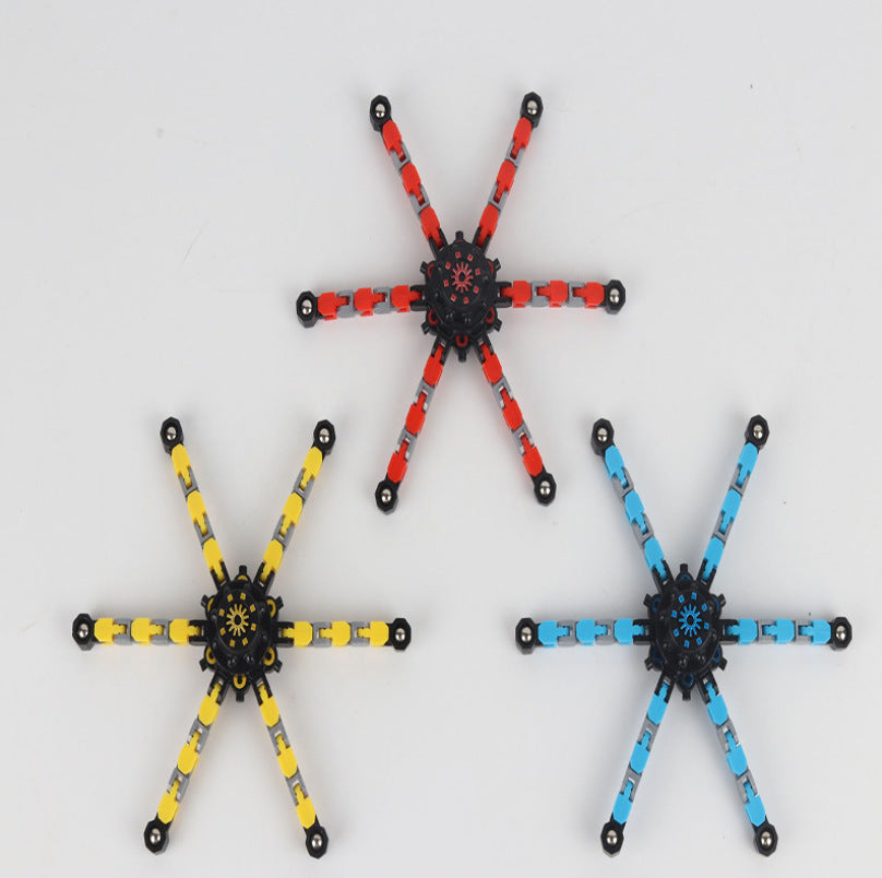 Deformed Fidget Spinner Chain Toys