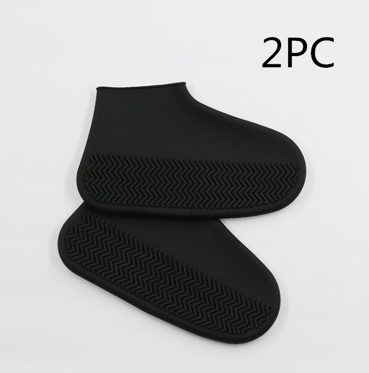 Silicone rain boots