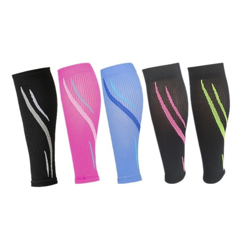 Sports Compression Leg Warmer Running Fitness Skipping Rope Long Tube Leg Gaurd Set