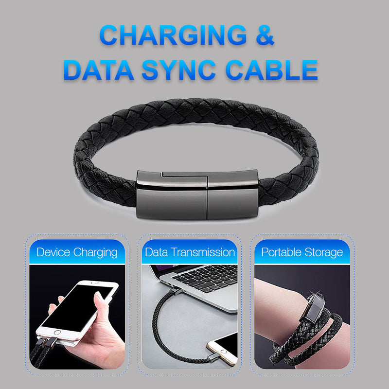 Bracelet USB Data Charging Cable For IPhone