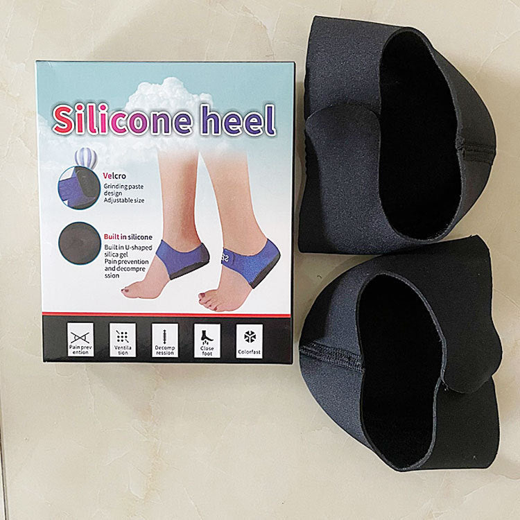 New Heel Foot Sock Silicone Heel Pad