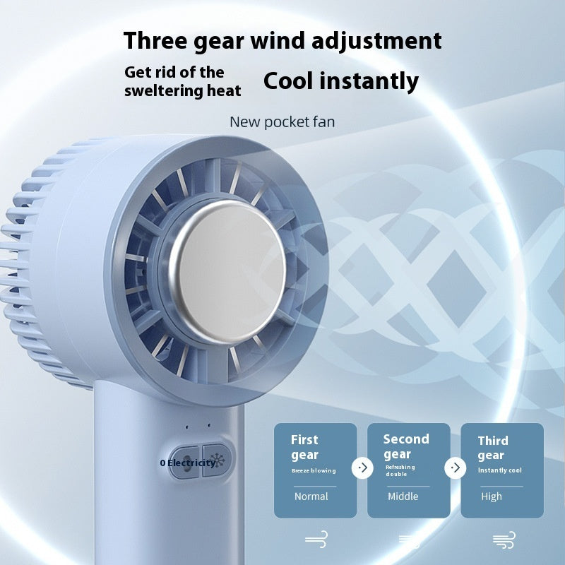 Handheld Portable Ice Cooling Semiconductor Turbo Fan