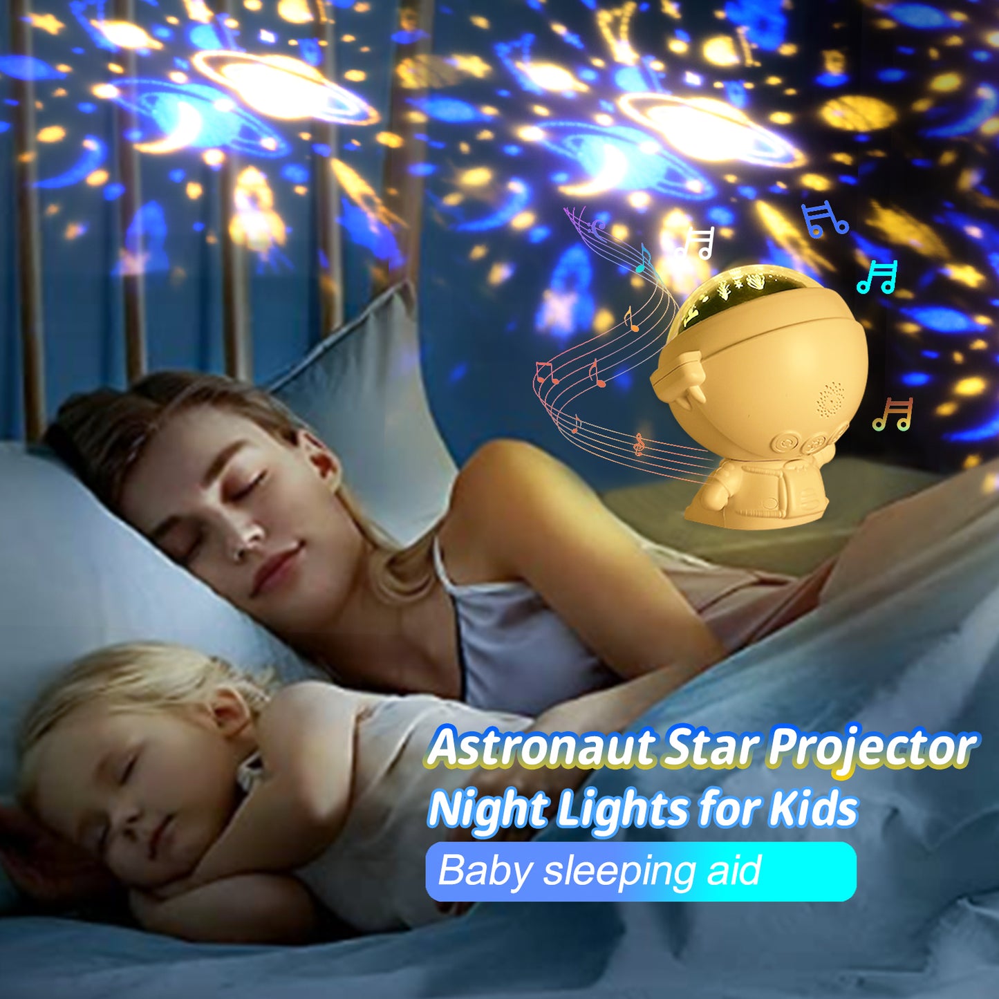 Galaxy Starry Sky Projector Lamp