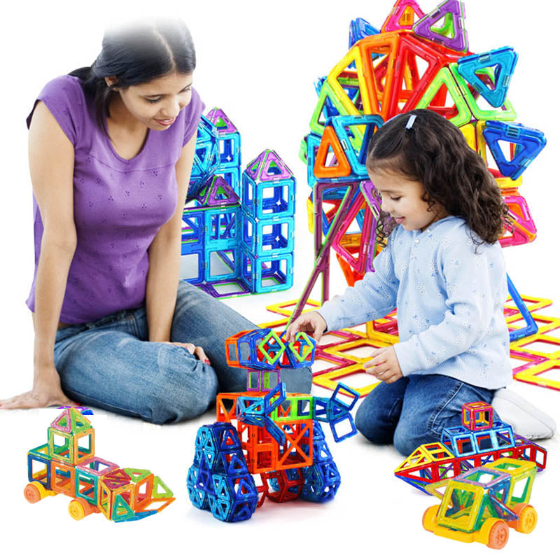 Building Blocks DIY Magnets Toys